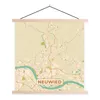 MuchoWow® Textilposter Neuwied - Karte - Vintage - Produktbild-Vorschau 1