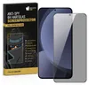 A product box for an anti-spy screen protector for a smartphone, with the screen protector and a smartphone shown next to it. Produktbild-Vorschau