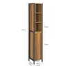 SoBuy BZR62-PF Armoire de salle de bain Armoire haute Voir les images du produit 4