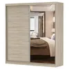 Armoire à portes coulissantes Armoire 203cm Sonoma/Sonoma Voir les images du produit 2