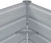 vidaXL Lit surélevé de jardin Acier galvanisé 100x40x45 cm Voir les images du produit 6