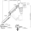 Equip Tischhalterung 17"-49"/1TFT 180° Gasfeder 20Kg Produktbild-Vorschau 7