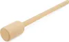 A wooden kraut pounder with a cylindrical head and a long handle, presented on a white background. Produktbild-Vorschau
