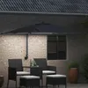 vidaXL Ombrellone da giardino antracite 248,5 x 247,5 x 160 Anteprima dell’immagine prodotto 3