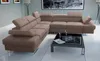 Sofa Couch Polsterung L-Form Wohnzimmer Design Ecke Produktbild-Vorschau 2