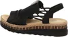 Rieker Damen Keilsandalette Sandale Modeschuh schwarz 38 Produktbild-Vorschau 97
