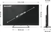 SHARP Sharp | 50HP6265E | 50 | Smart TV | Google TV | UHD | Voir les images du produit 7