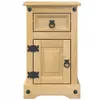 vidaXL Nachttisch Corona 35x32,5x58 cm Massivholz Kiefer Produktbild-Vorschau 4