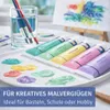 Acrylfarbe 6 Stück Malfarbe Künstlerfarbe Acrylfarben Tuben Produktbild-Vorschau 6