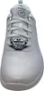 A close-up, front-facing view of a light gray Skechers sneaker. Podgląd zdjęcia produktu