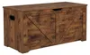 Relaxdays Sitzbank mit Stauraum, Deckel, HxBxT: 46 x 100 x Produktbild-Vorschau 10