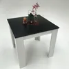 Möbel SD Esstisch Schwarz  Melamin - Weiß 80x80cm  Germany Produktbild-Vorschau 2