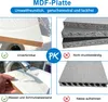 Badezimmermöbel 80cm CINIC-Serie Mineralguss Waschtisch mit Produktbild-Vorschau 6