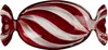 Clayre & Eef Décoration Coupe 23x11x4 cm Verre rouge Voir les images du produit 1