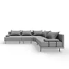 TRADA Gartensofa lounge set Bahama M Grau Gartenmöbel set Produktbild-Vorschau 6