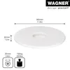 WAGNER Pflanzenroller ULTRAFLAT Ø 30 x 3 cm, für innen, ABS Produktbild-Vorschau 2