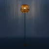 Stehlampe Modern Wohnzimmer Schlafzimmer Rattan Optik Boho Produktbild-Vorschau 2