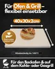 Brotbackstein 40 x 30 x 2 cm Schamotte Produktbild-Vorschau 3
