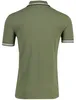 Boss Green Paddy Poloshirt Regular-Fit grün 3 Knöpfe Produktbild-Vorschau 2
