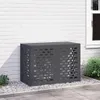 vidaXL Klimaanlagenabdeckung Anthrazit 100 x 50 x 70 cm Produktbild-Vorschau 2