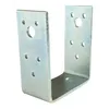 A metal U-shaped bracket with multiple holes for mounting. Produktbild-Vorschau
