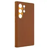 A brown phone case with orange camera cutouts is shown against a white background. Podgląd zdjęcia produktu