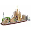 Cubic Fun CUBICFUN 3D puzzle City line Barcelona Produktbild-Vorschau 4