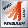 A graphic illustration of a saw blade with text overlays indicating features. Produktbild-Vorschau