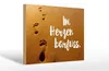 Holzschild Spruch 30x20cm Im Herzen barfuss Sand Schild Produktbild-Vorschau 1
