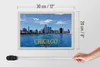 Holzschild Reise 30x20cm Chicago USA Skyline Hochhäuser Produktbild-Vorschau 5