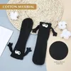 2 Paar lustige magnetische Saug-3D-Puppen-Paar-Socken, Produktbild-Vorschau 4