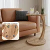 Carenza Home Beistelltisch C-Form, Sofatisch mit Rollen, Produktbild-Vorschau 5