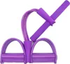 Elastický pás na cvičenie Netscroll PullStar, fialový, 24cm Náhľad obrázku produktu 7