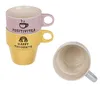 Stapelbare Becher "Out of the Blue" - 4 Stk. - Pastell Produktbild-Vorschau 5