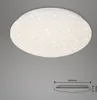 LED Deckenleuchte Dimmbar Fernbedienung Sternendekor CCT Produktbild-Vorschau 5
