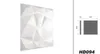 HEXIM 3D Wandpaneele, PVC Kunststoff weiß - Diamond Design Produktbild-Vorschau 2