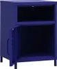 vidaXL Nachttisch Marineblau 35x35x51 cm Stahl Produktbild-Vorschau 6