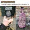 Heunetz für Pferde engmaschiges Heunetz in pink - Produktbild-Vorschau 6