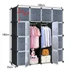JOIEYOU Armoire penderie Système d'étagères emboîtables DIY Voir les images du produit 2