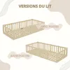 Crazy Pine Lit d'enfant 120x190 cm - Blanc - Lit au sol Voir les images du produit 4