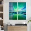 DEQORI Glasbild Echtglas 4x50x50 cm 'Leuchtendes Produktbild-Vorschau 3