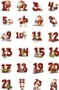 Herma 15071 Sticker DECOR numeri di pan di zenzero adesivi Anteprima dell’immagine prodotto 1