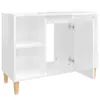 vidaXL Umyvadlo Vanity Unit High Gloss White 80x33x60cm Náhled obrázku produktu 8