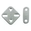 Edelstahl Platte 44 x 44 mm Osculati 37.260.83 Produktbild-Vorschau 2
