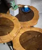 Runder Beistelltisch-Set Wohnzimmer Luxus Tische Wohnzimmer Produktbild-Vorschau 2