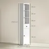 HOMCOM Hochschrank Überbauschrank Badregal Badschrank Produktbild-Vorschau 3