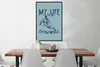 MuchoWow® MuchoWow® Gerahmtes Poster Jahrgang - Ski - Produktbild-Vorschau 2