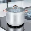 KLAUSBERG Kochtopf 22cm 7L Edelstahl Roségold Produktbild-Vorschau 9