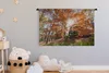 MuchoWow® Wandteppich Wandbehang Sonnenlicht durch einen Produktbild-Vorschau 3