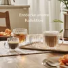 Cosumy Doppelwandige Cappuccino Gläser 230ml Produktbild-Vorschau 7